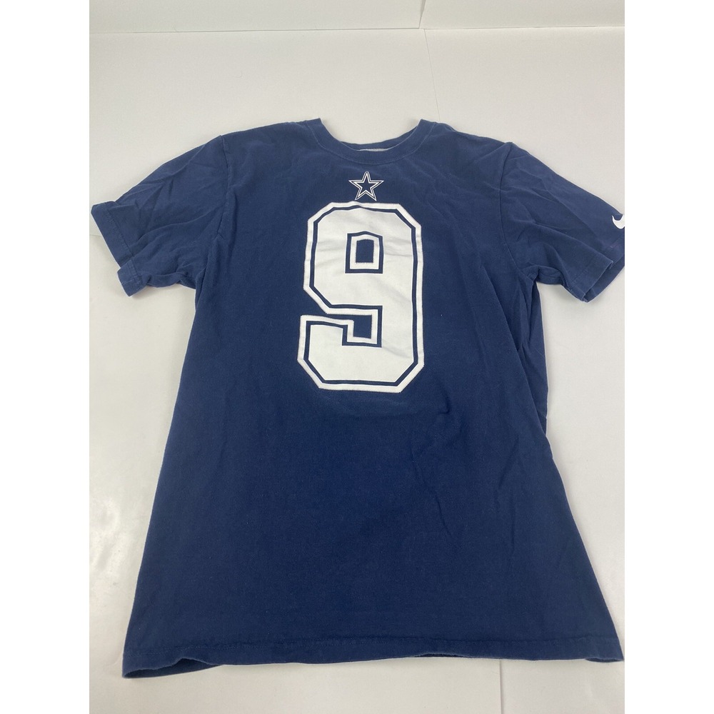Dallas Cowboys Tony Romo T-Shirt Nike Small NFL Football Shirt